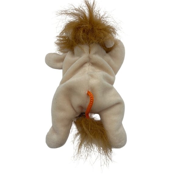 Great American Fun Corp Plush Lion Toy 8" Polyester Stuffing & Pellets 17m - Picture 3 of 5